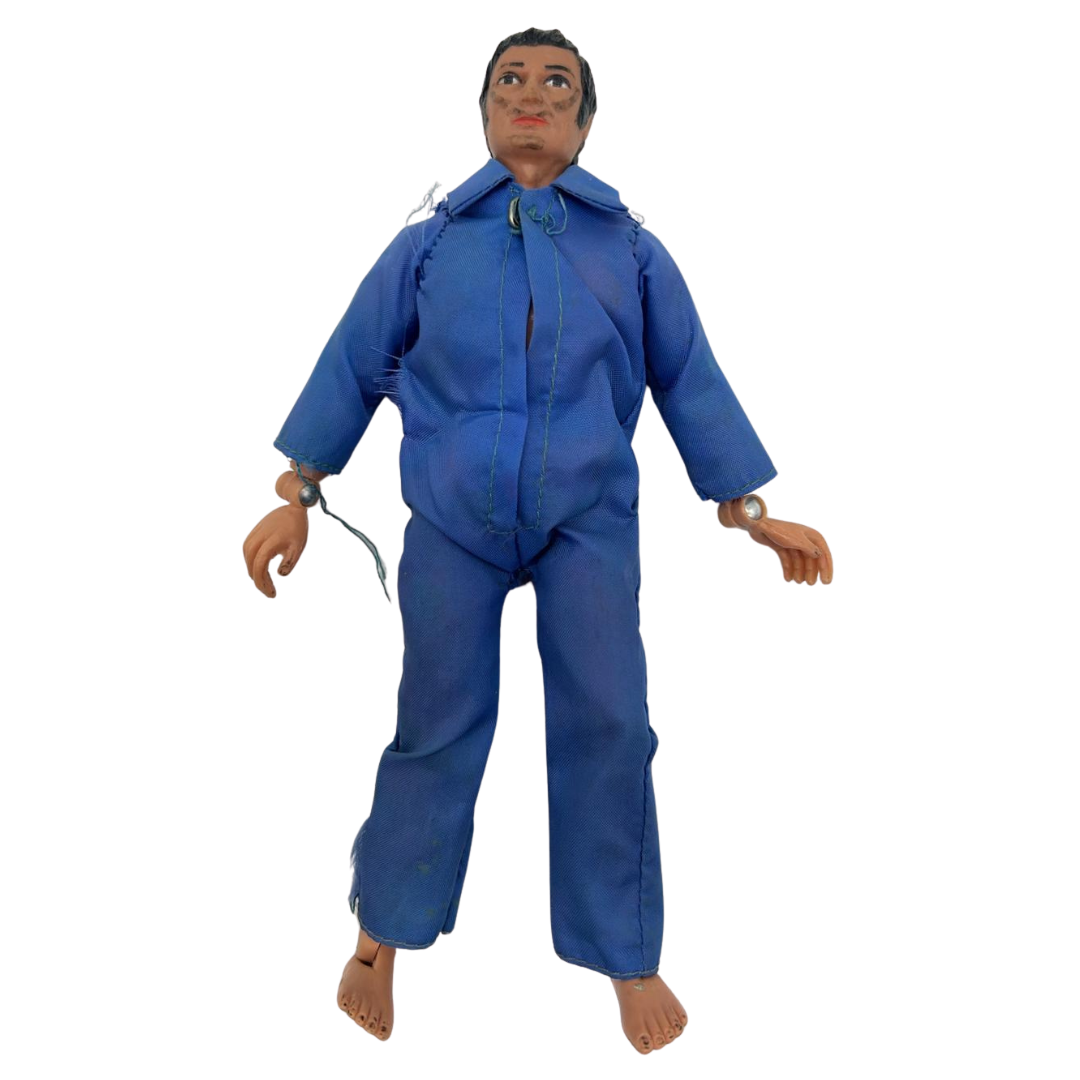 Action Jackson figure and jumpsuit by mego (some wear as shown) 103