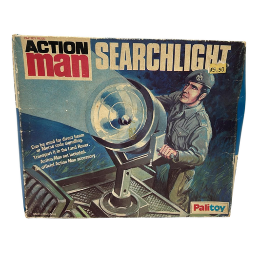 Action Man Search Light box only by Palitoy Landrover accessory VAM