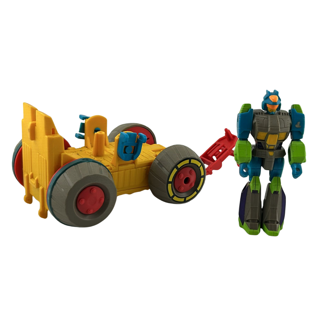 Transformers Action Master Rumbler exo-suit European Autobot complete 137