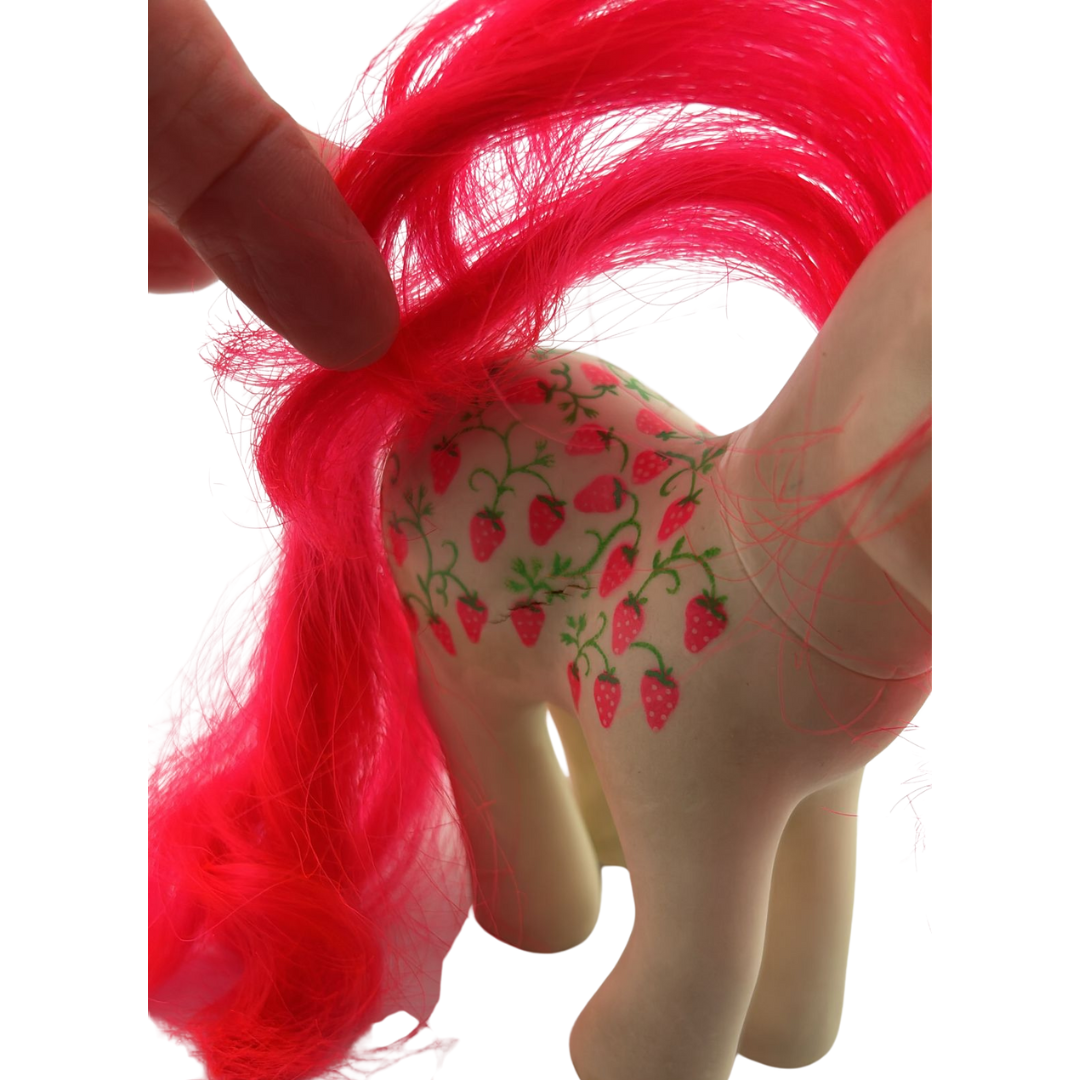 My Little Pony G1 Twice as Fancy Sugarberry Strawberry 1987 7