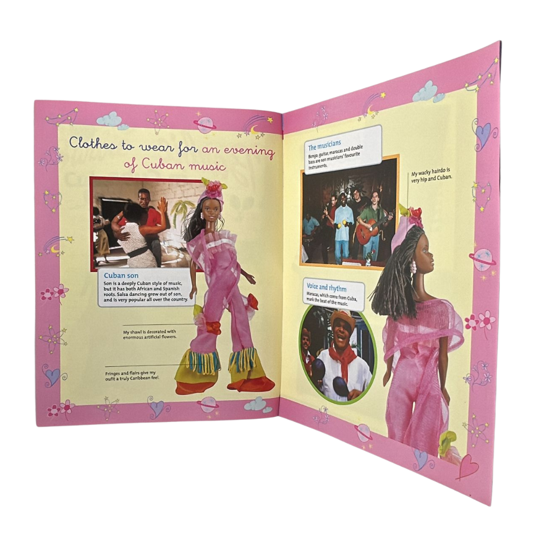 Barbie Discover The World With Barbie Cuba issue #48 magazine & outfit