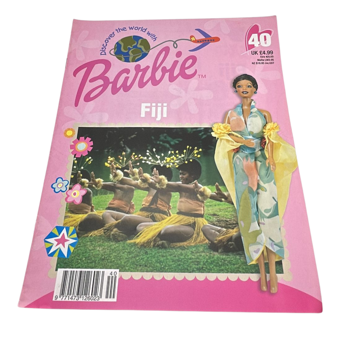 Barbie Discover The World With Barbie Fiji issue #40 magazine & outfit