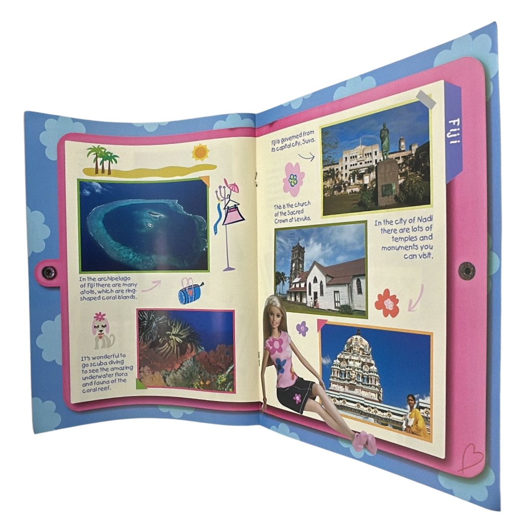 Barbie Discover The World With Barbie Fiji issue #40 magazine & outfit