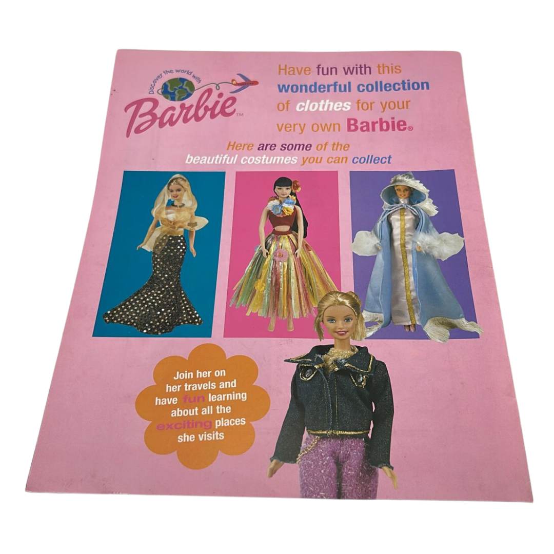 Barbie Discover The World With Barbie Paris issue #41 magazine & outfit