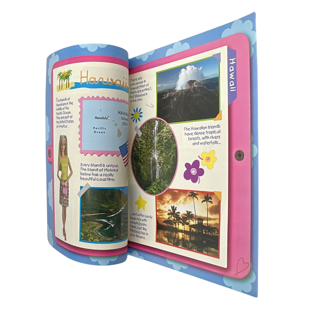 Barbie Discover The World With Barbie Hawaii issue #43 magazine & outfit