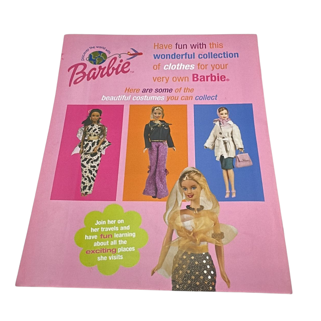 Barbie Discover The World With Barbie Mongolia issue #37 magazine & outfit
