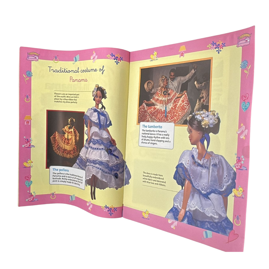 Barbie Discover The World With Barbie Panama issue #57 magazine & outfit