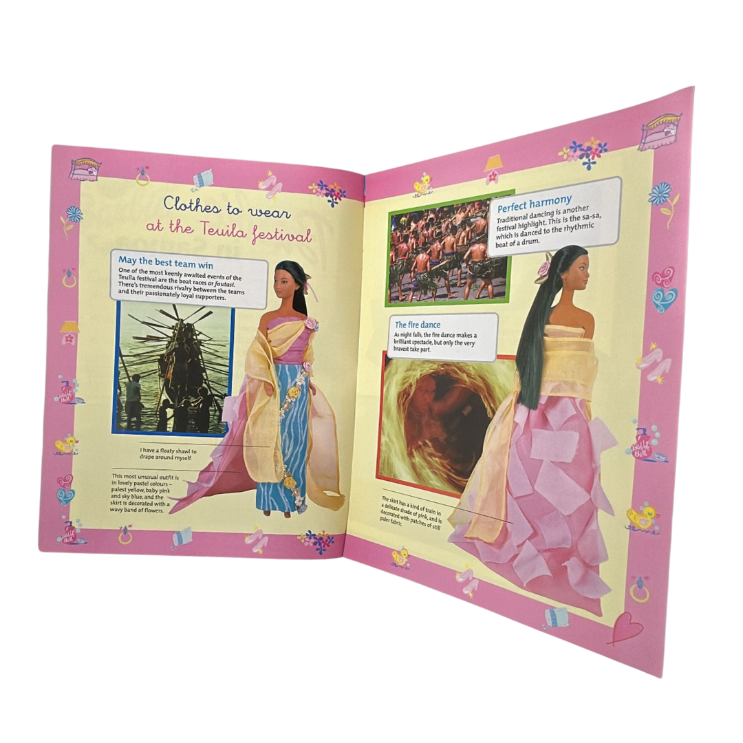 Barbie Discover The World With Barbie Samoa issue #47 magazine & outfit