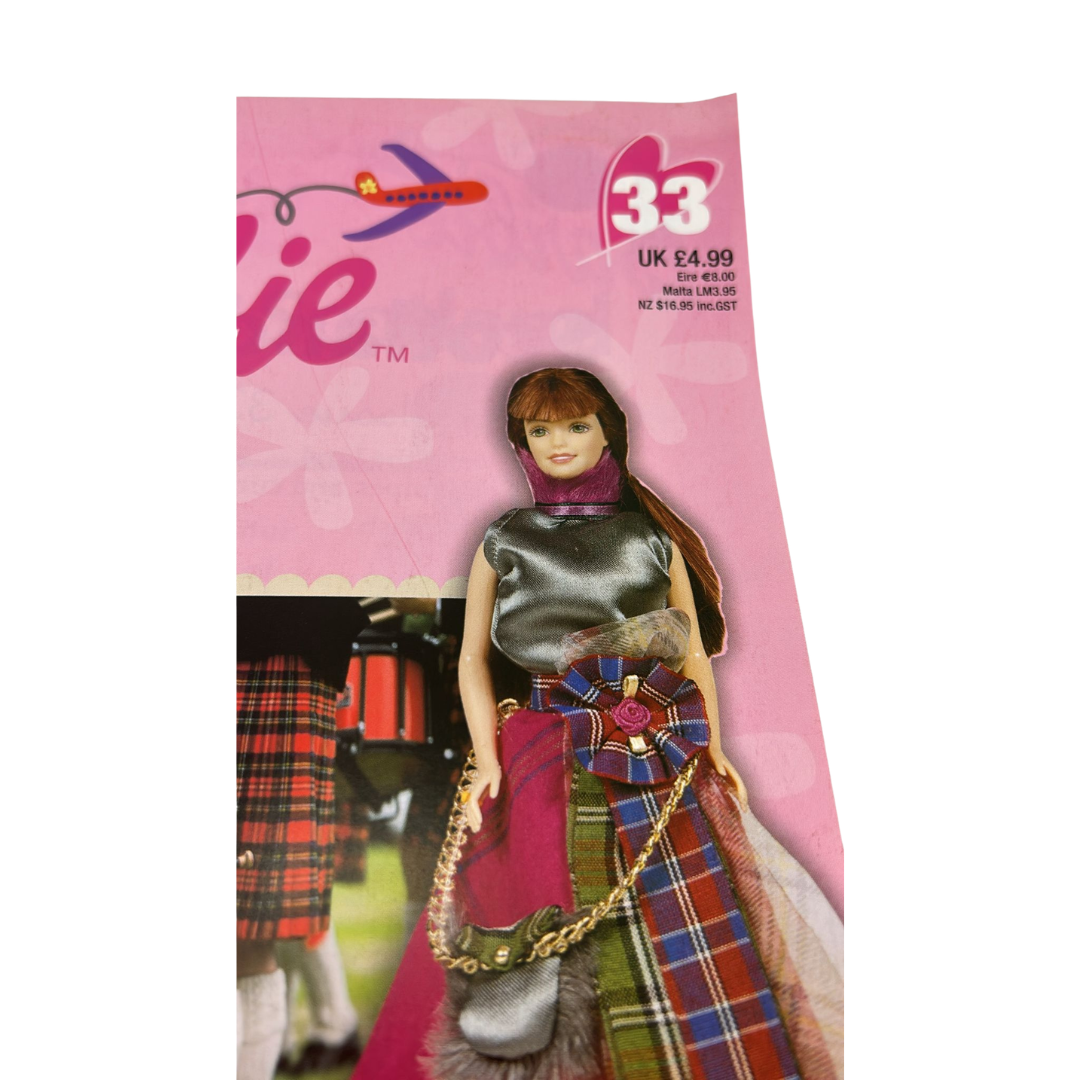 Barbie Discover The World With Barbie Scotland issue #33 magazine
