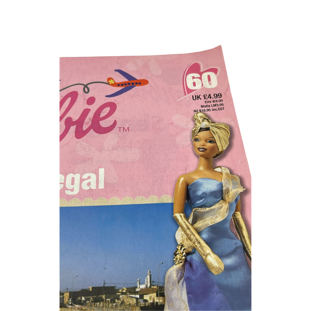 Barbie Discover The World With Barbie Senegal issue #60 magazine & outfit