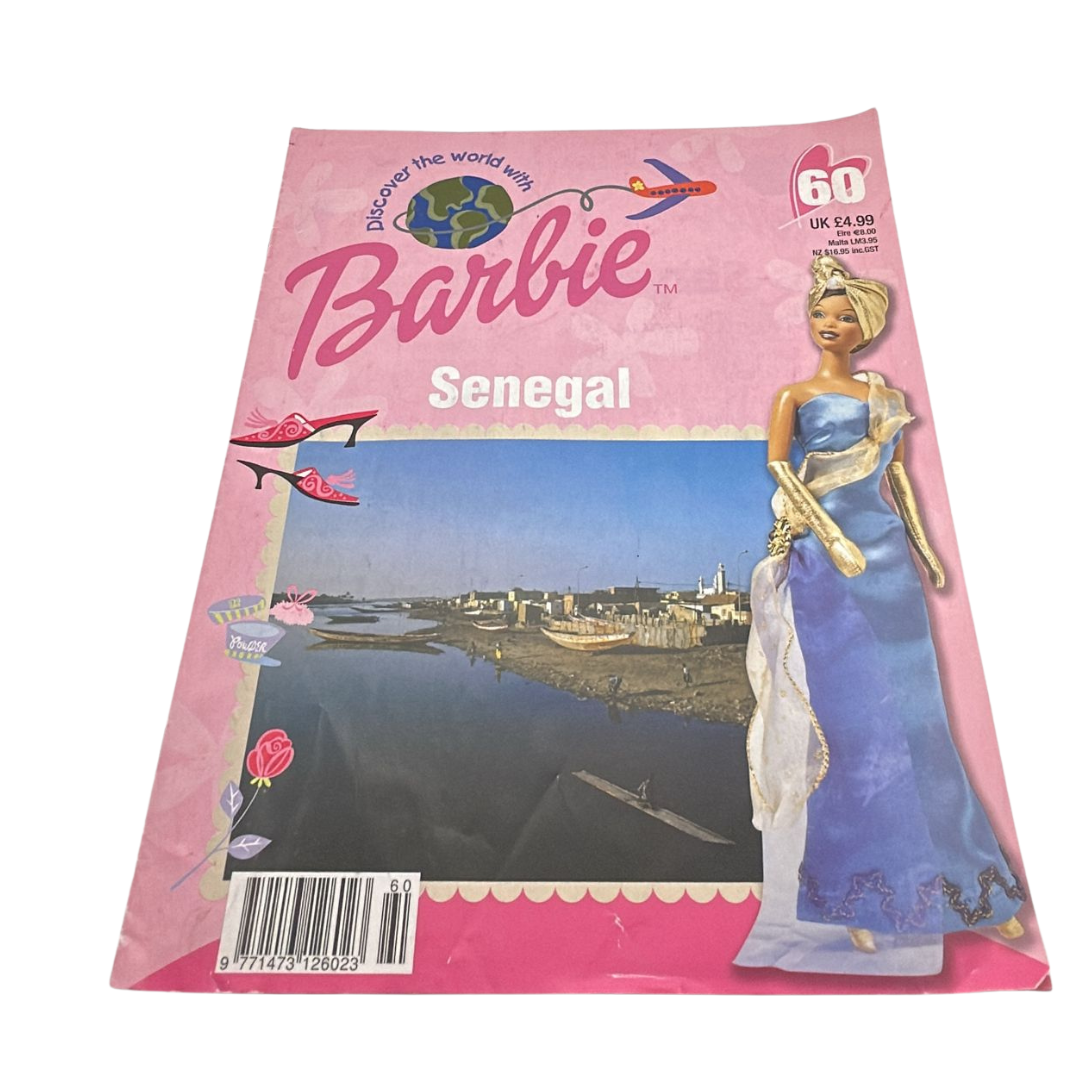 Barbie Discover The World With Barbie Senegal issue #60 magazine & outfit