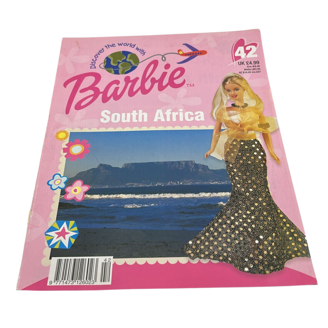 Barbie Discover The World With Barbie South Africa issue #42 magazine & outfit