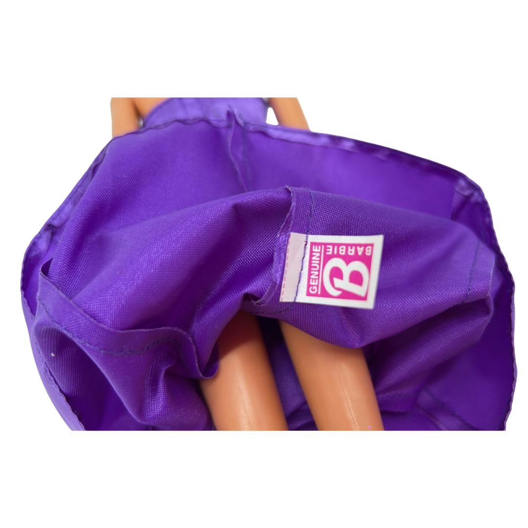 Barbie 1994 genuine doll by Hasbro in purple datenight dress