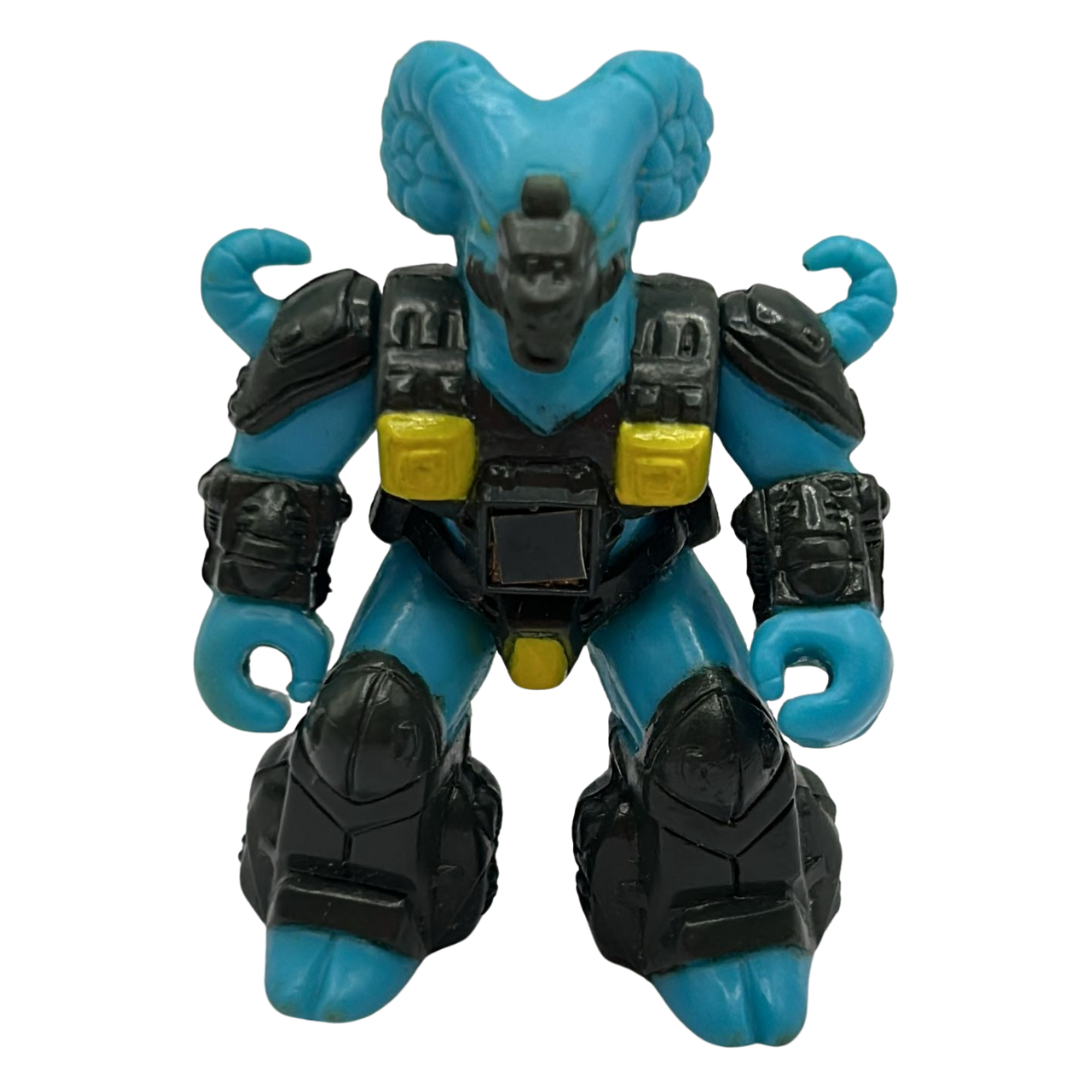 Battle Beasts Bighorn Sheep complete & NON working run by Hasbro Big Horn 301