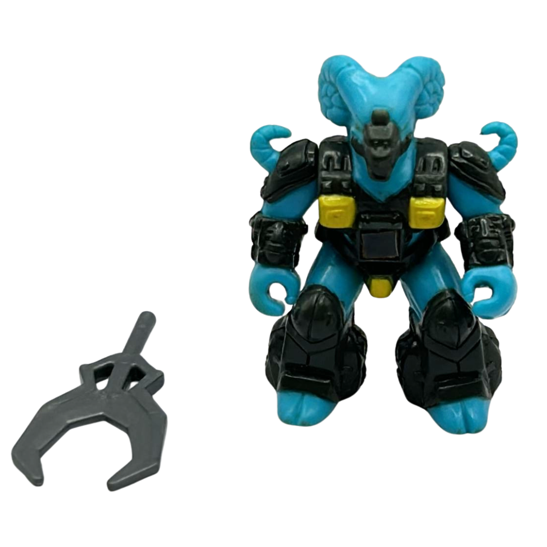 Battle Beasts Bighorn Sheep complete & NON working run by Hasbro Big Horn 301