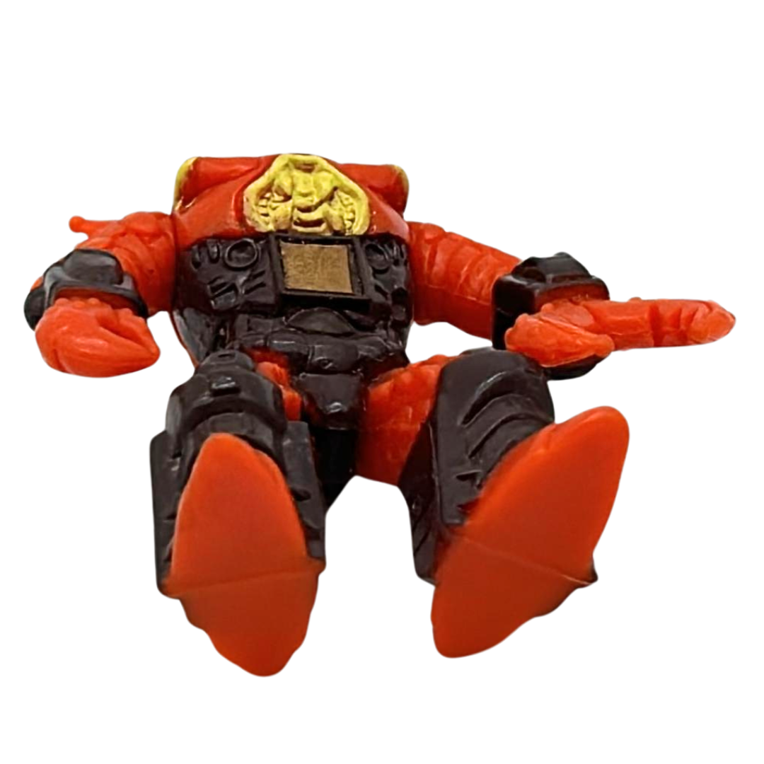 Battle Beasts Crusty Crab with weapon no rub 437