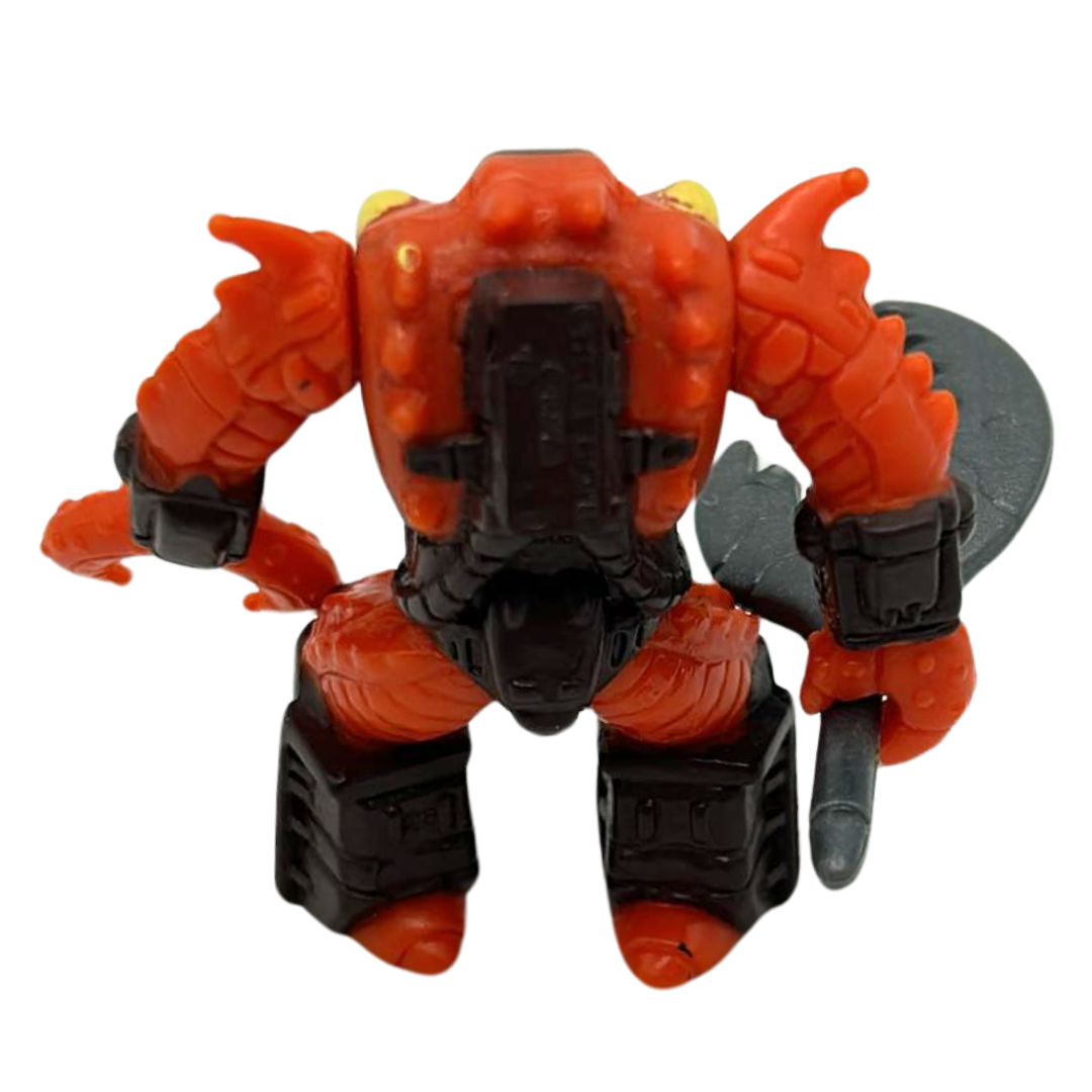 Battle Beasts Crusty Crab with weapon no rub 437