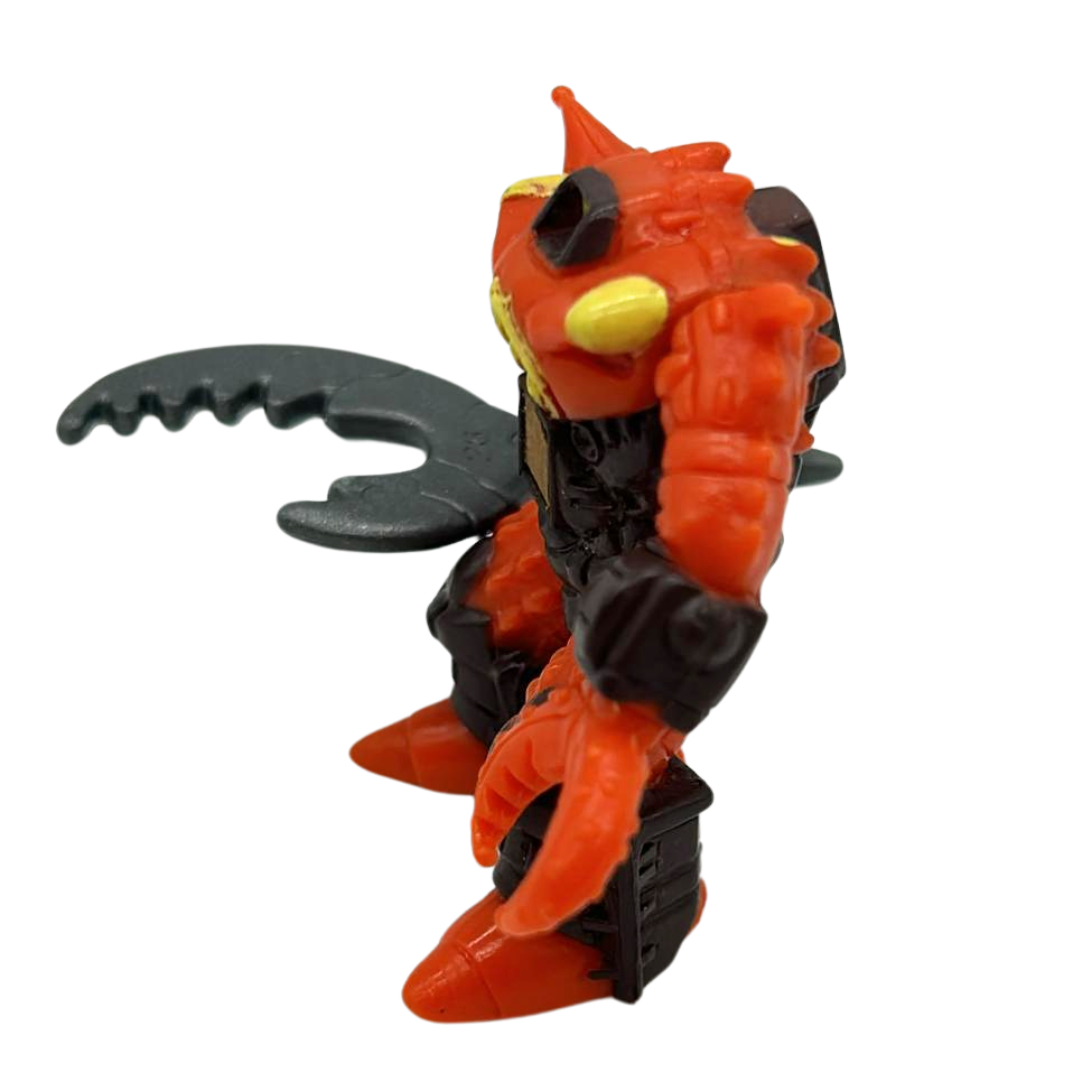 Battle Beasts Crusty Crab with weapon no rub 437