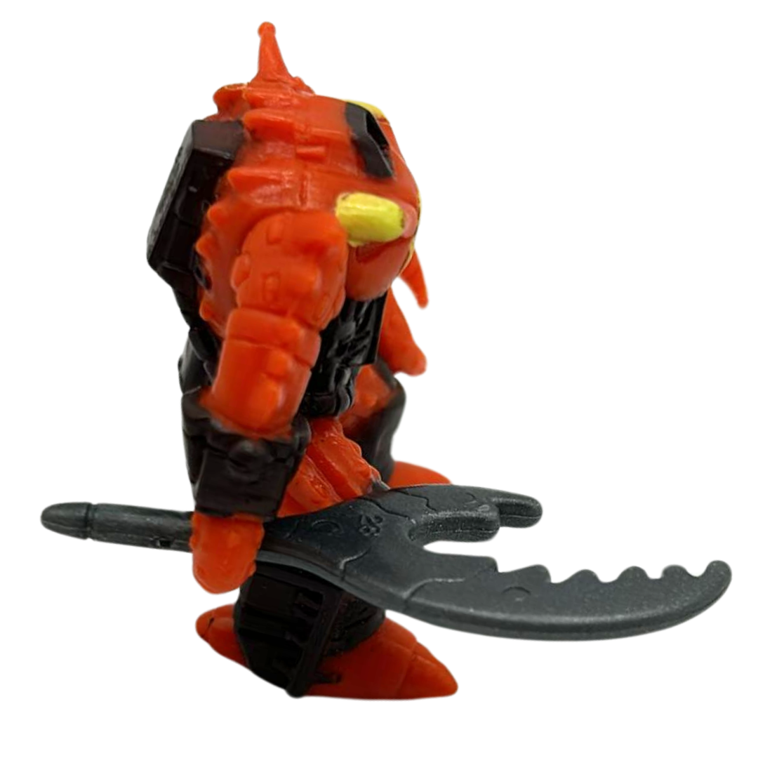 Battle Beasts Crusty Crab with weapon no rub 437