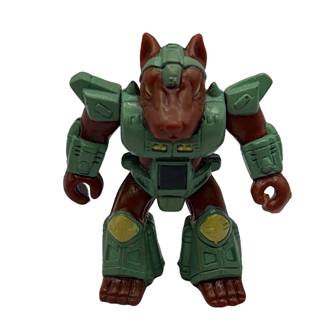 Battle Beasts Danger Dog complete & working rub (water) by Hasbro 310A
