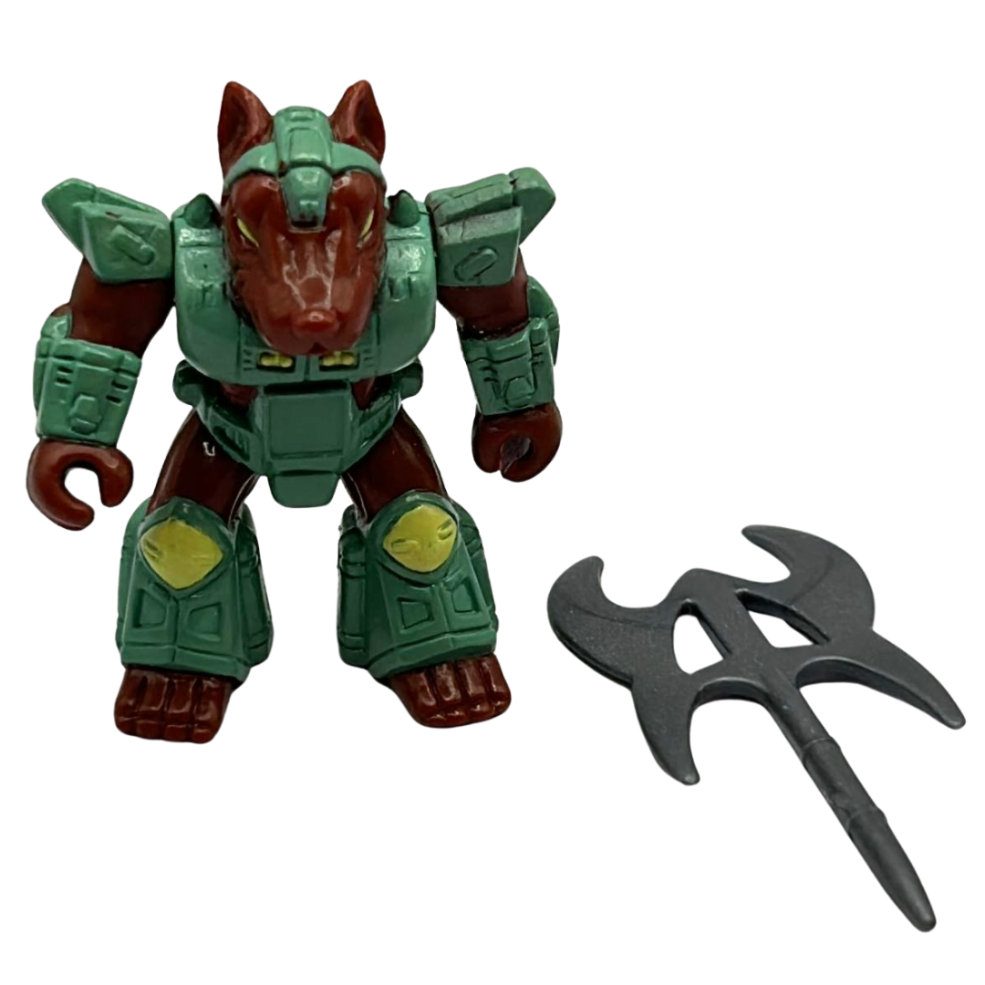 Battle Beasts Danger Dog complete NO rub by Hasbro 313A