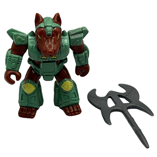 Battle Beasts Danger Dog complete NO rub by Hasbro 313A