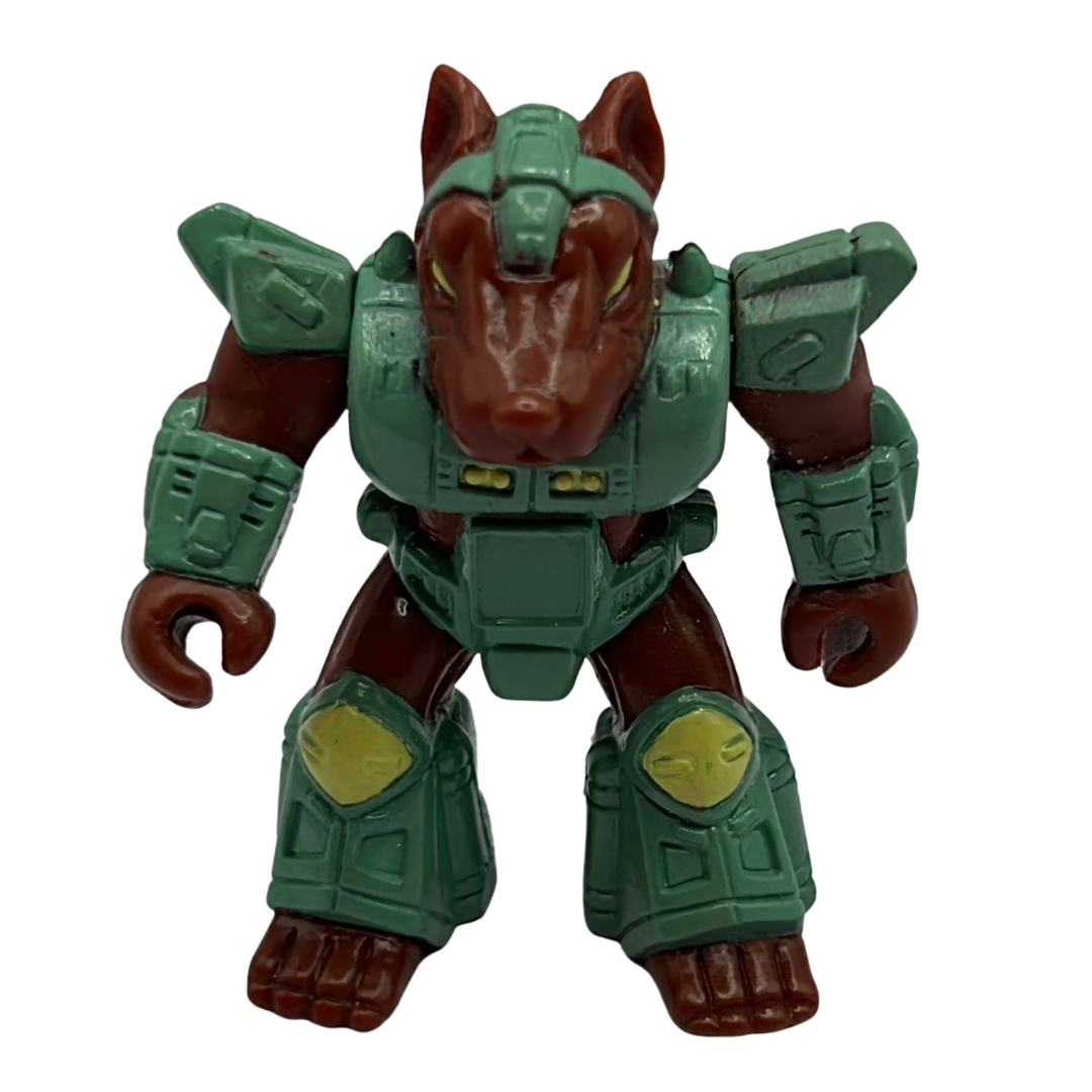 Battle Beasts Danger Dog complete NO rub by Hasbro 313A