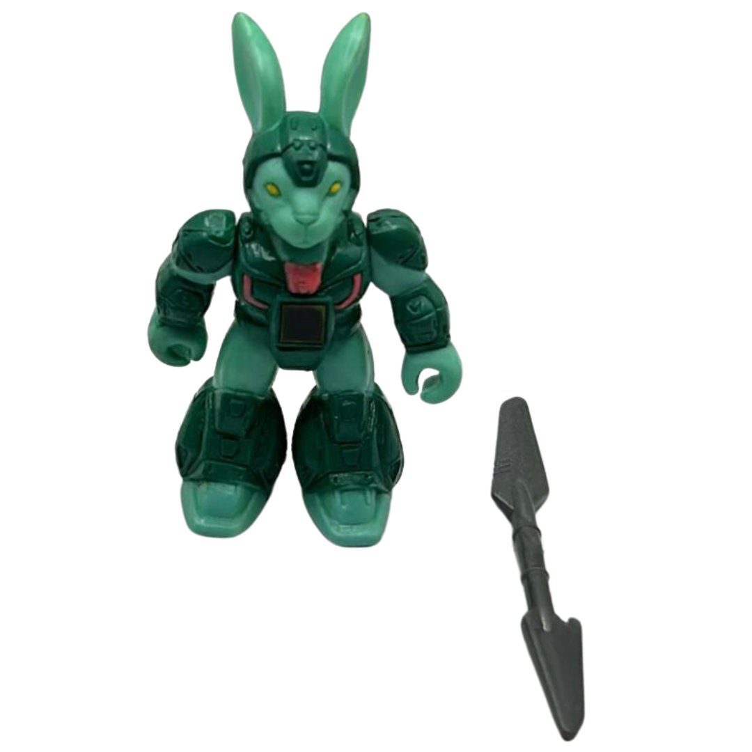 Battle Beasts Hare Razing Rabbit complete & working rub (fire) by Hasbro 304A-2