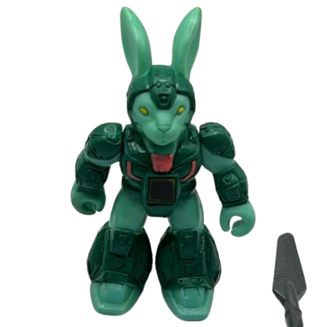 Battle Beasts Hare Razing Rabbit complete & working rub (fire) by Hasbro 304A-2