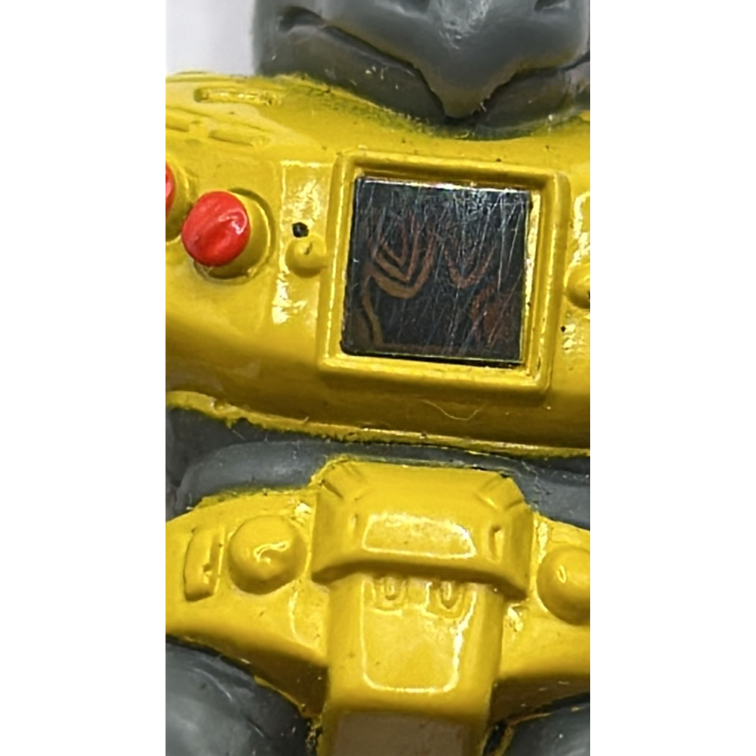 Battle Beasts Hare Rocky Rhino complete & working rub (fire) by Hasbro 303A