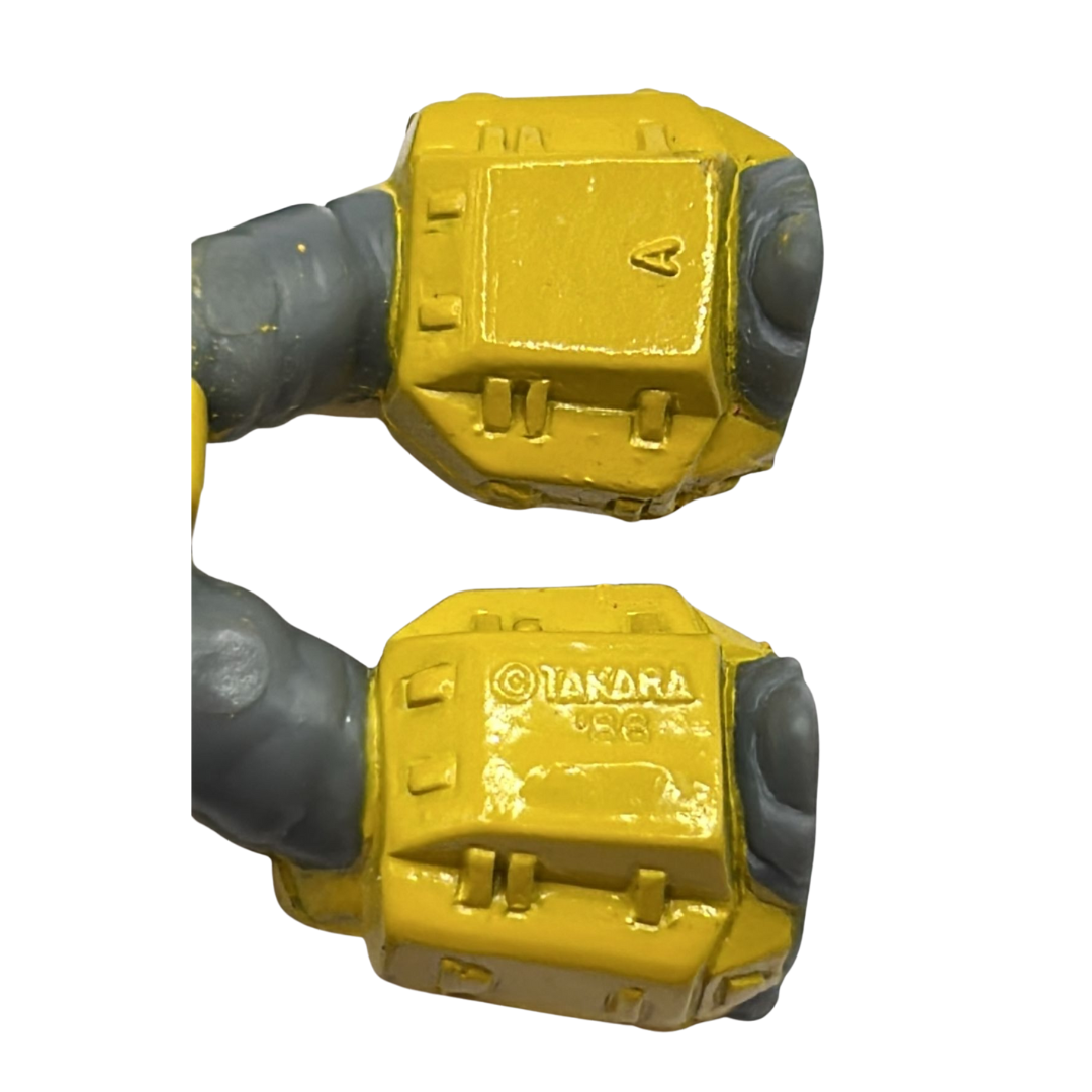 Battle Beasts Hare Rocky Rhino complete & working rub (fire) by Hasbro 303A