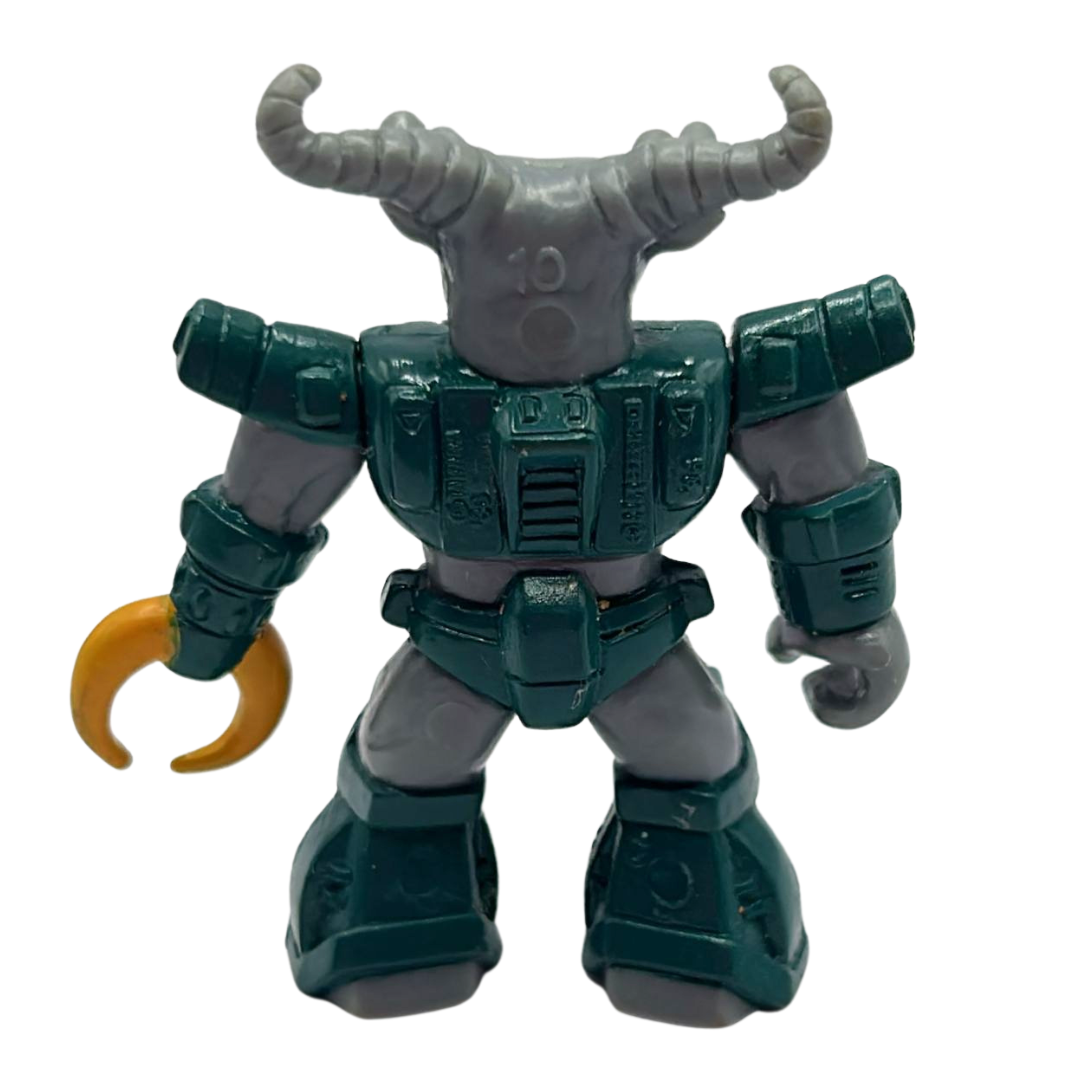 Battle Beasts Romain Buffalo complete & working rub (wood) by Hasbro 306A