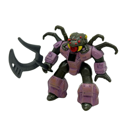 Battle Beasts Webslinger Spider figure complete with weapon but no rub 446