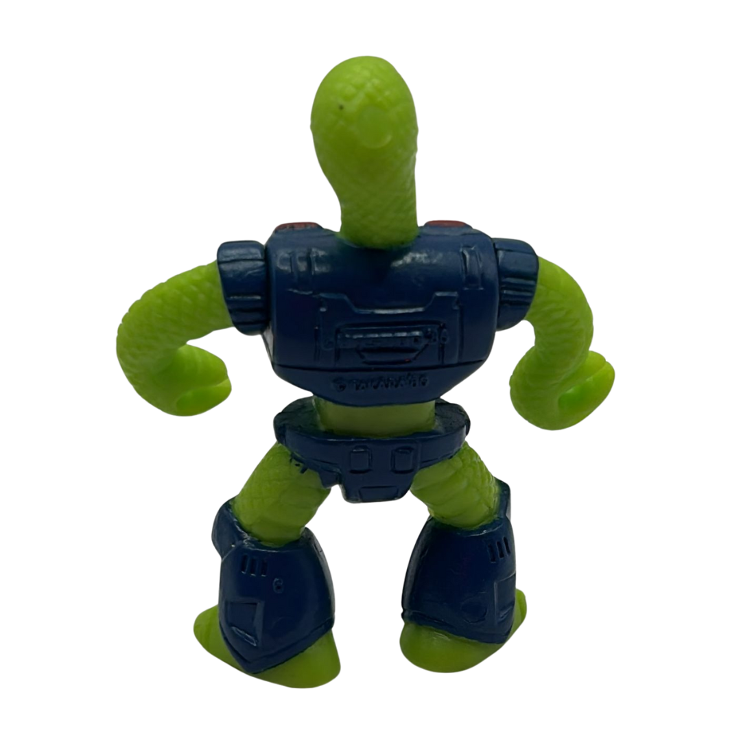 Battle Beasts triple Threat Snake complete & working rub (fire) by Hasbro 416A