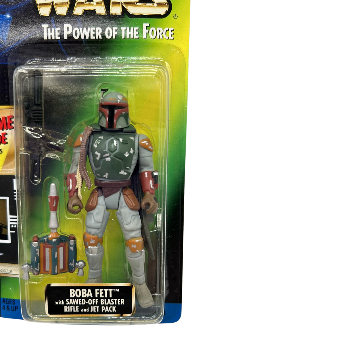 POTF Star Wars Boba Fett Freeze Frame MOC carded