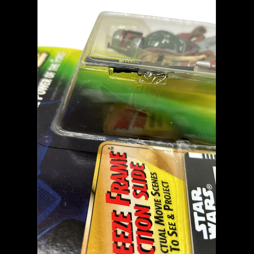 POTF Star Wars Boba Fett Freeze Frame MOC carded