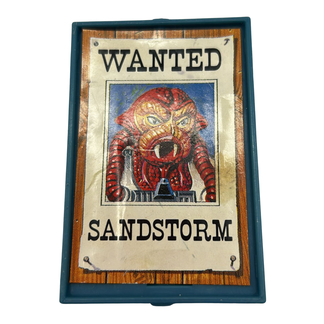 Bravestarr Fot Kerium Sandstorm Wanted poster part by Mattel, Brave Star 979