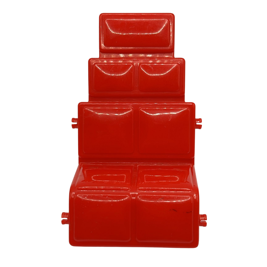 Bravestarr Fort Kerium red chair part by Mattel, Brave Star 984