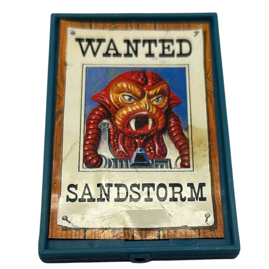 Bravestarr Fot Kerium Sandstorm Wanted poster part by Mattel, Brave Star 979