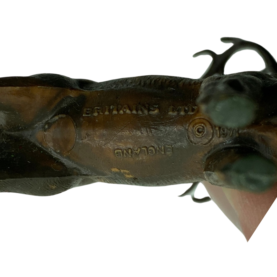 Vintage Britains 1971 Red Deer Stag animal figure made in England 779