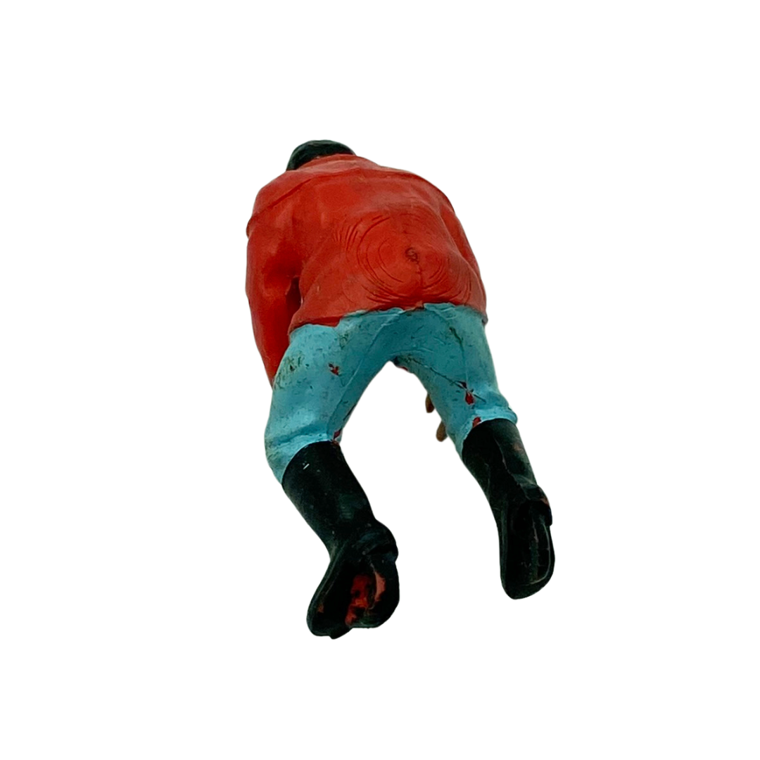 Vintage Britains tractor driver figure, 138