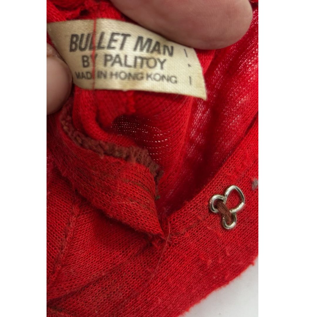 Action Man Bullet Man clothing outfit with symbol by Palitoy original VAM 37