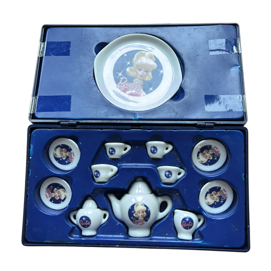 Barbie China Tea Set Miniature Nostalgic Chilton toys
