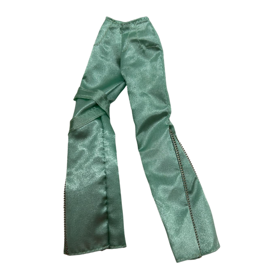 Barbie Generation Girl Dance Party mint green satin pants 107