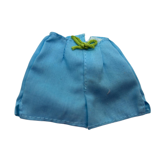 Barbie blue shorts with string tied in a bow fashion gift set 226