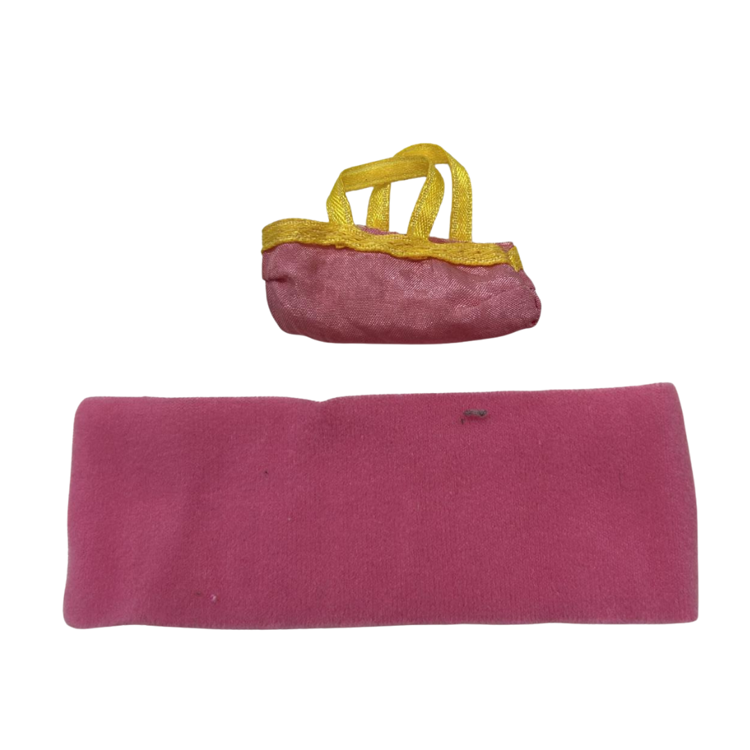 Barbie Gymnast Pink Neon Duffel Bag Scale Fashion Doll Accessory 169