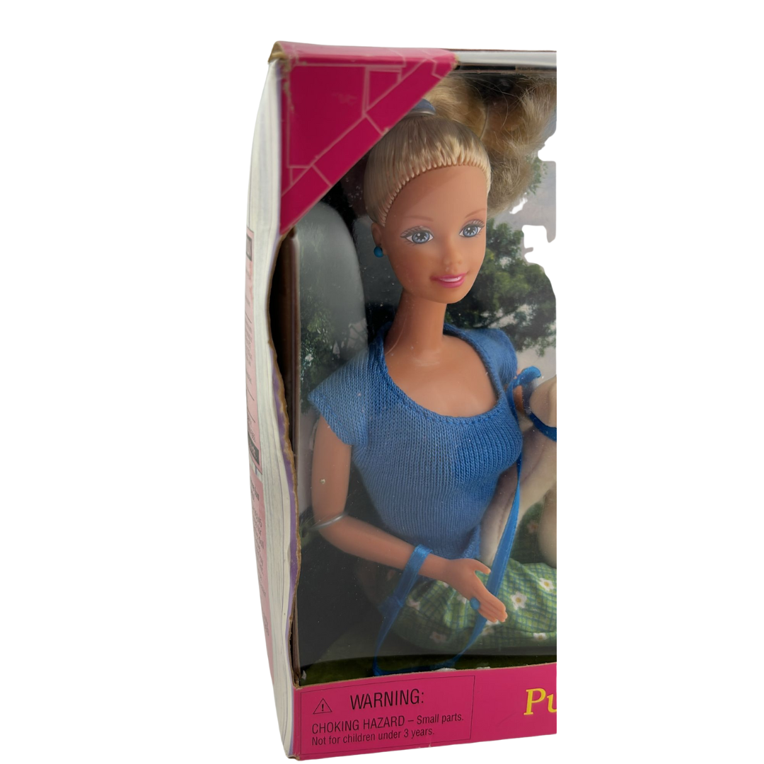 Barbie Pet Lovin' Barbie with Puppy in box vintage 1998