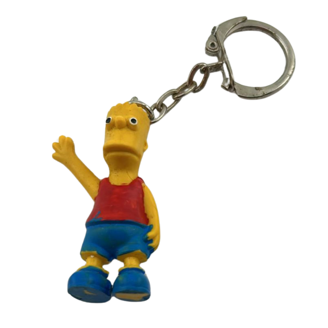 Simpsons Bart Simpson vintage keyring / key chain 11