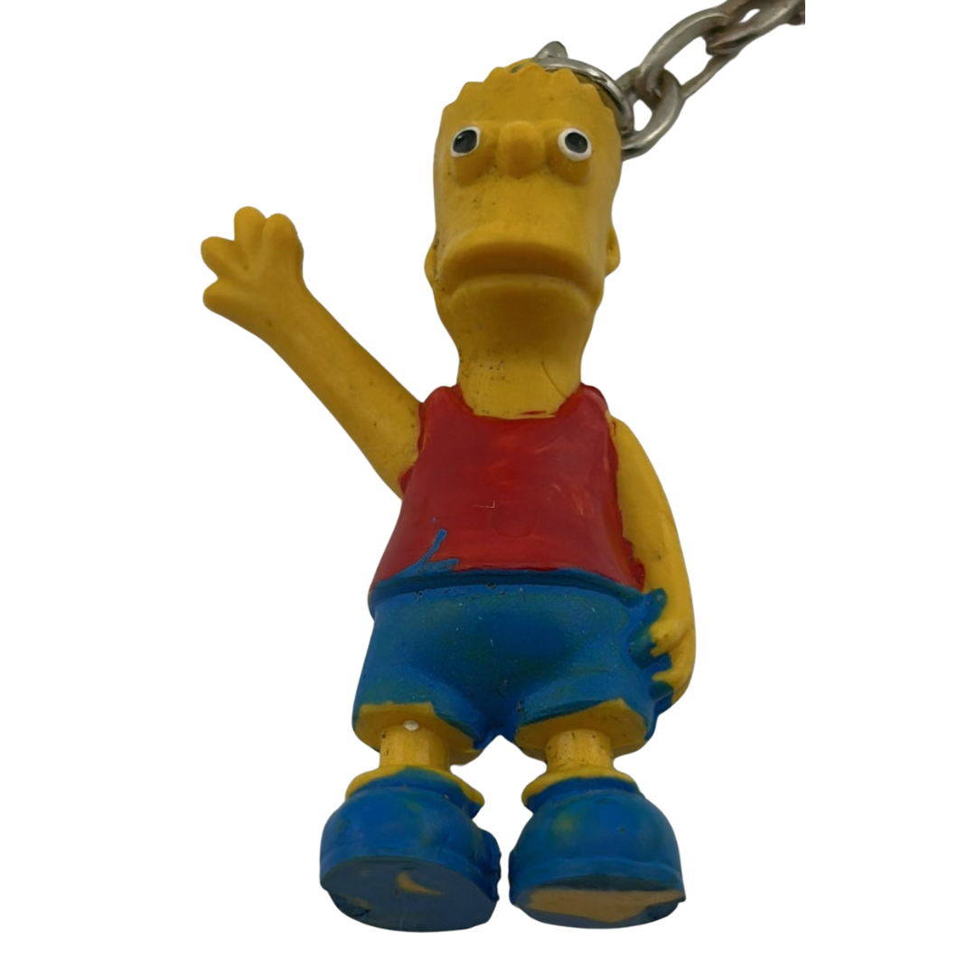 Simpsons Bart Simpson vintage keyring / key chain 11