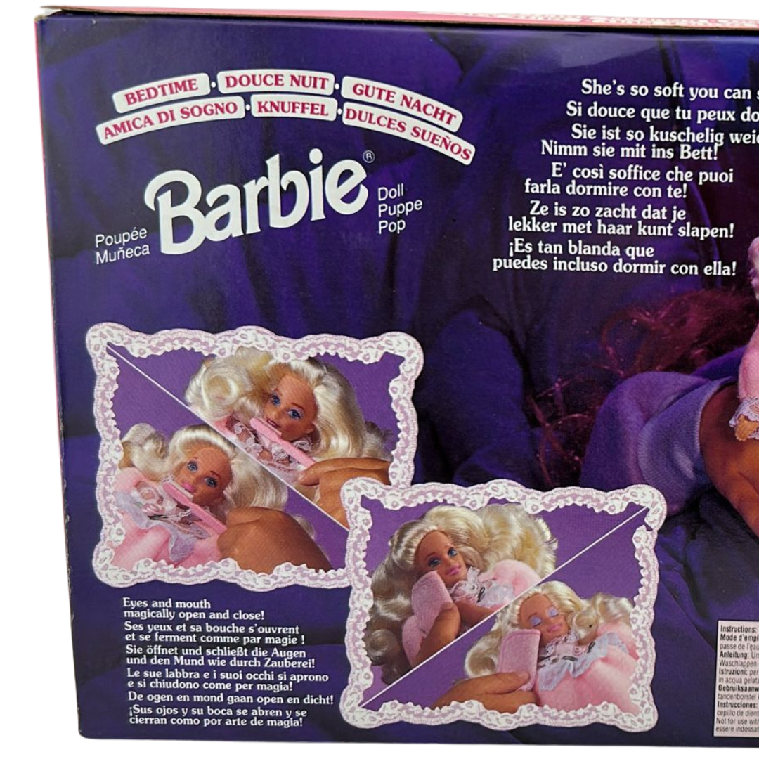 Barbie Bedtime Barbie complete in unopened box vintage 1993 dol